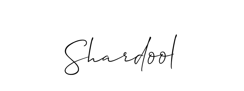 Best and Professional Signature Style for Shardool. Allison_Script Best Signature Style Collection. Shardool signature style 2 images and pictures png