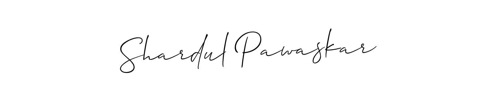 The best way (Allison_Script) to make a short signature is to pick only two or three words in your name. The name Shardul Pawaskar include a total of six letters. For converting this name. Shardul Pawaskar signature style 2 images and pictures png