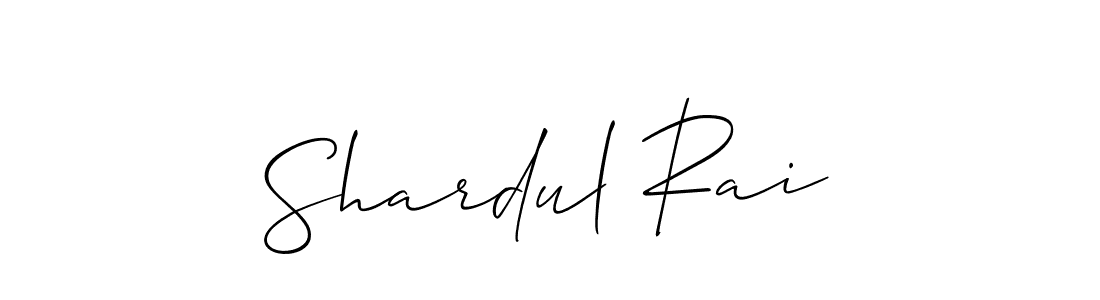 How to make Shardul Rai signature? Allison_Script is a professional autograph style. Create handwritten signature for Shardul Rai name. Shardul Rai signature style 2 images and pictures png