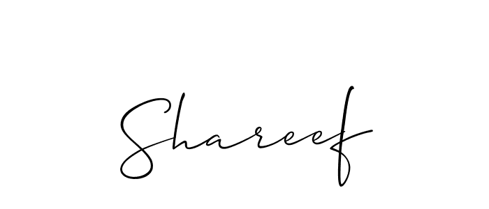 if you are searching for the best signature style for your name Shareef. so please give up your signature search. here we have designed multiple signature styles  using Allison_Script. Shareef signature style 2 images and pictures png