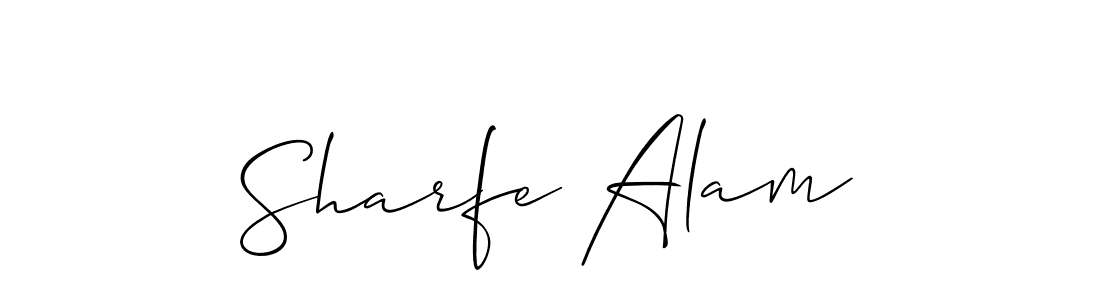 Also we have Sharfe Alam name is the best signature style. Create professional handwritten signature collection using Allison_Script autograph style. Sharfe Alam signature style 2 images and pictures png