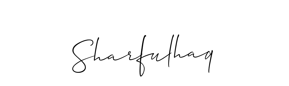 Best and Professional Signature Style for Sharfulhaq. Allison_Script Best Signature Style Collection. Sharfulhaq signature style 2 images and pictures png