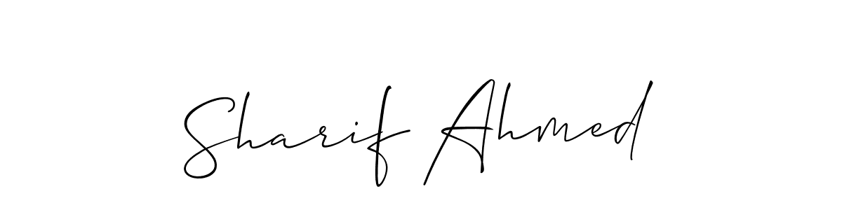 Here are the top 10 professional signature styles for the name Sharif Ahmed. These are the best autograph styles you can use for your name. Sharif Ahmed signature style 2 images and pictures png