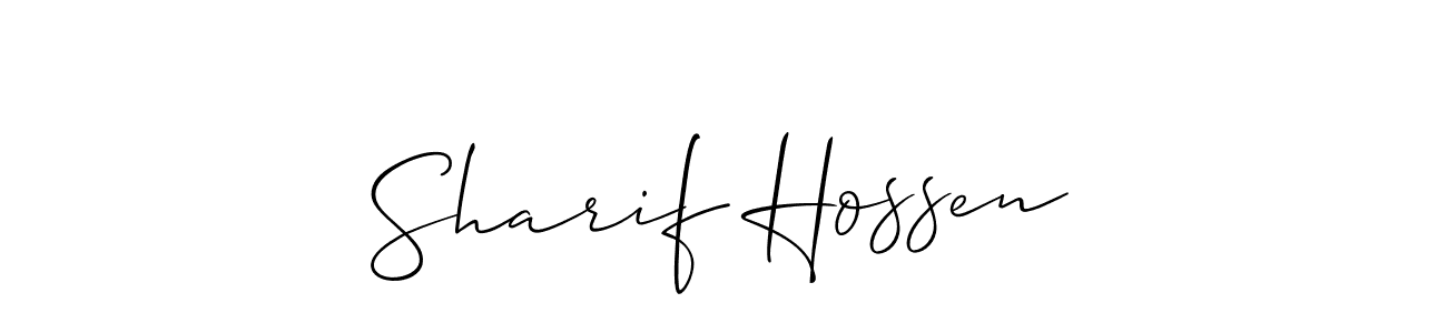 Once you've used our free online signature maker to create your best signature Allison_Script style, it's time to enjoy all of the benefits that Sharif Hossen name signing documents. Sharif Hossen signature style 2 images and pictures png