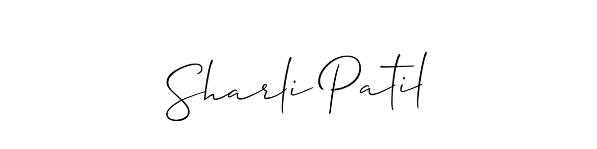 See photos of Sharli Patil official signature by Spectra . Check more albums & portfolios. Read reviews & check more about Allison_Script font. Sharli Patil signature style 2 images and pictures png