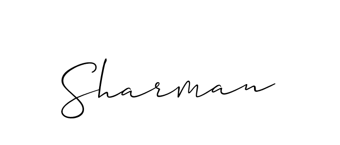 Make a beautiful signature design for name Sharman. Use this online signature maker to create a handwritten signature for free. Sharman signature style 2 images and pictures png