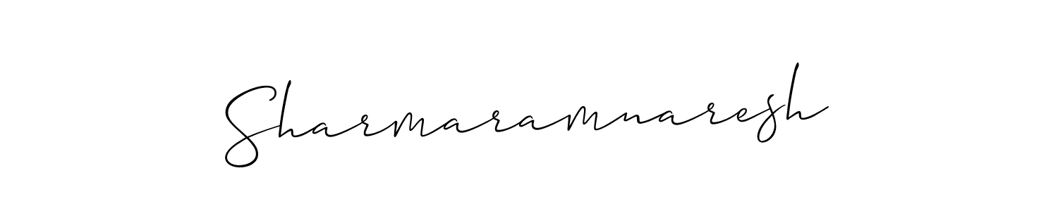 Once you've used our free online signature maker to create your best signature Allison_Script style, it's time to enjoy all of the benefits that Sharmaramnaresh name signing documents. Sharmaramnaresh signature style 2 images and pictures png