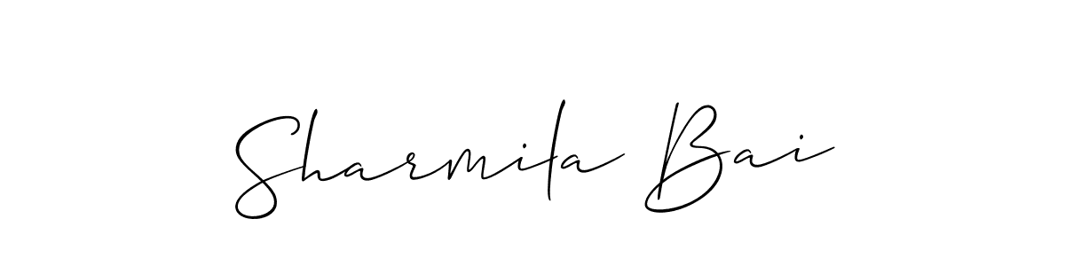Here are the top 10 professional signature styles for the name Sharmila Bai. These are the best autograph styles you can use for your name. Sharmila Bai signature style 2 images and pictures png