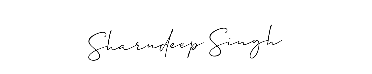 Make a beautiful signature design for name Sharndeep Singh. Use this online signature maker to create a handwritten signature for free. Sharndeep Singh signature style 2 images and pictures png