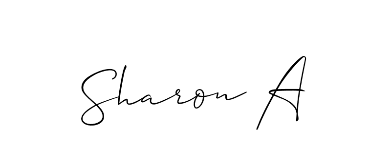 Once you've used our free online signature maker to create your best signature Allison_Script style, it's time to enjoy all of the benefits that Sharon A name signing documents. Sharon A signature style 2 images and pictures png