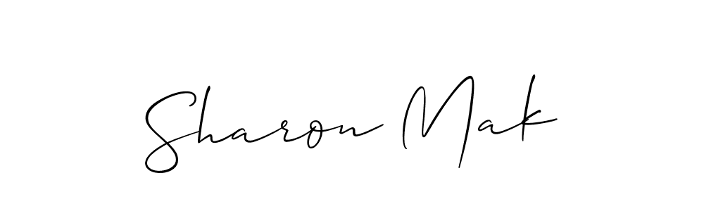 Make a short Sharon Mak signature style. Manage your documents anywhere anytime using Allison_Script. Create and add eSignatures, submit forms, share and send files easily. Sharon Mak signature style 2 images and pictures png