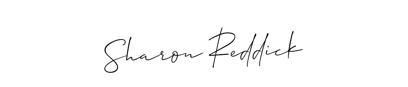 Make a beautiful signature design for name Sharon Reddick. Use this online signature maker to create a handwritten signature for free. Sharon Reddick signature style 2 images and pictures png