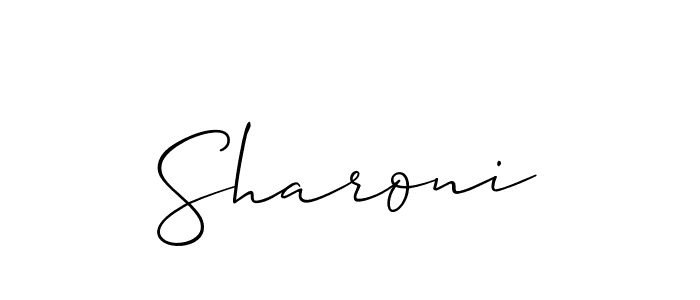 Also You can easily find your signature by using the search form. We will create Sharoni name handwritten signature images for you free of cost using Allison_Script sign style. Sharoni signature style 2 images and pictures png