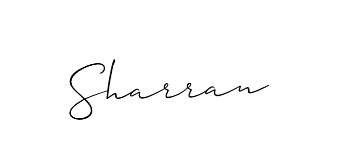 Allison_Script is a professional signature style that is perfect for those who want to add a touch of class to their signature. It is also a great choice for those who want to make their signature more unique. Get Sharran name to fancy signature for free. Sharran signature style 2 images and pictures png