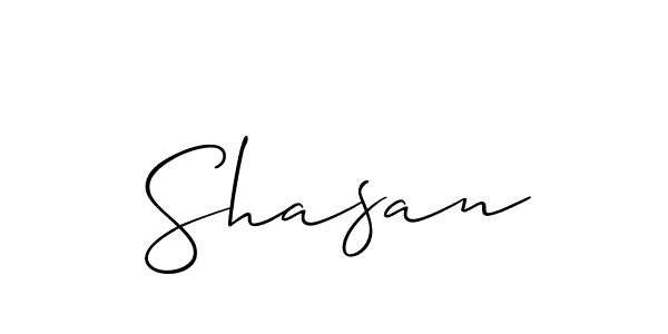 Once you've used our free online signature maker to create your best signature Allison_Script style, it's time to enjoy all of the benefits that Shasan name signing documents. Shasan signature style 2 images and pictures png