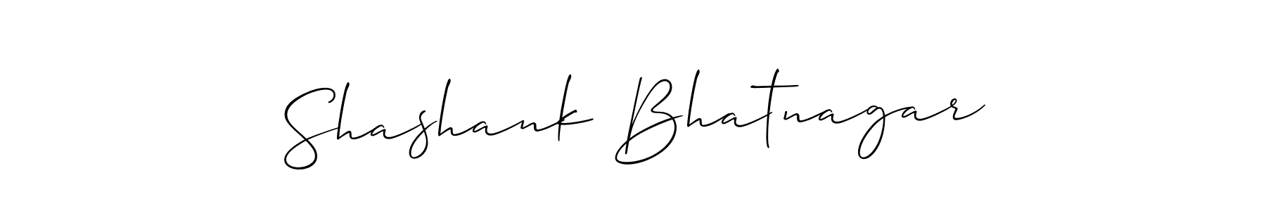 Similarly Allison_Script is the best handwritten signature design. Signature creator online .You can use it as an online autograph creator for name Shashank Bhatnagar. Shashank Bhatnagar signature style 2 images and pictures png