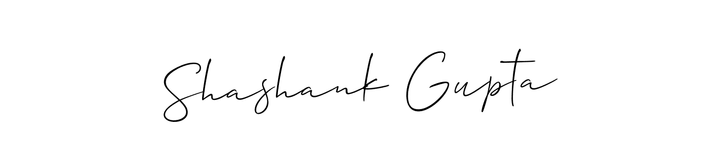 How to Draw Shashank Gupta signature style? Allison_Script is a latest design signature styles for name Shashank Gupta. Shashank Gupta signature style 2 images and pictures png