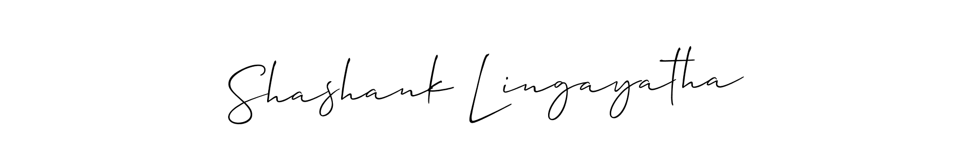 This is the best signature style for the Shashank Lingayatha name. Also you like these signature font (Allison_Script). Mix name signature. Shashank Lingayatha signature style 2 images and pictures png