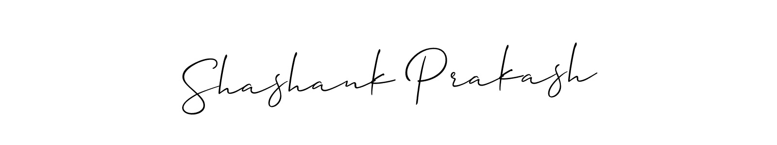 The best way (Allison_Script) to make a short signature is to pick only two or three words in your name. The name Shashank Prakash include a total of six letters. For converting this name. Shashank Prakash signature style 2 images and pictures png