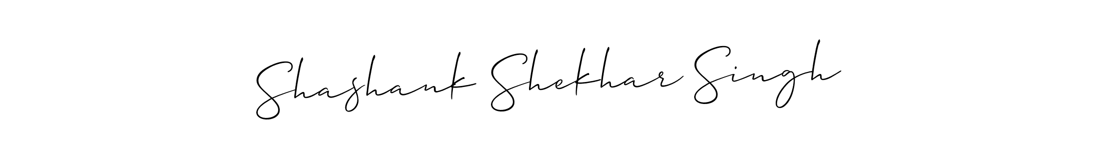 Shashank Shekhar Singh stylish signature style. Best Handwritten Sign (Allison_Script) for my name. Handwritten Signature Collection Ideas for my name Shashank Shekhar Singh. Shashank Shekhar Singh signature style 2 images and pictures png