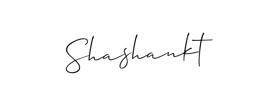 It looks lik you need a new signature style for name Shashankt. Design unique handwritten (Allison_Script) signature with our free signature maker in just a few clicks. Shashankt signature style 2 images and pictures png
