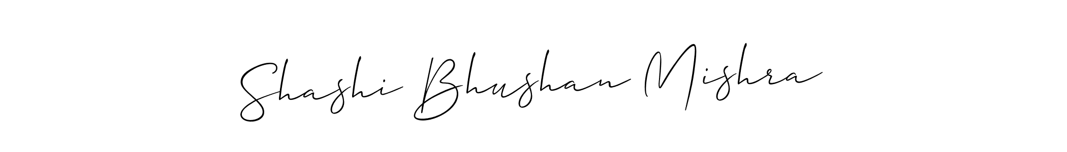 It looks lik you need a new signature style for name Shashi Bhushan Mishra. Design unique handwritten (Allison_Script) signature with our free signature maker in just a few clicks. Shashi Bhushan Mishra signature style 2 images and pictures png