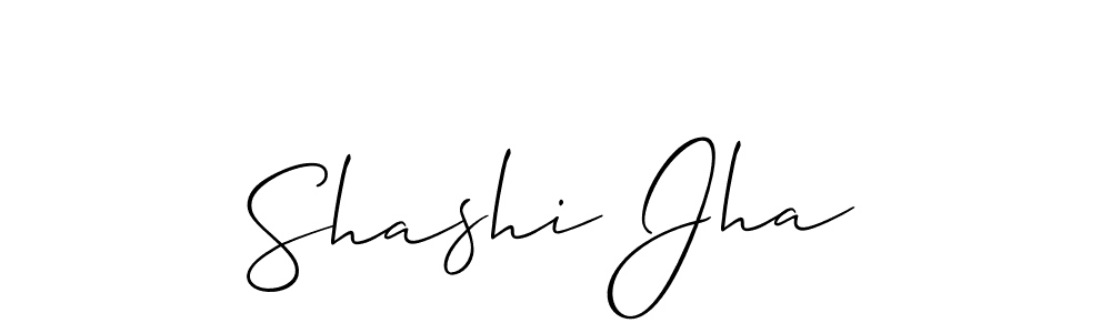 Once you've used our free online signature maker to create your best signature Allison_Script style, it's time to enjoy all of the benefits that Shashi Jha name signing documents. Shashi Jha signature style 2 images and pictures png