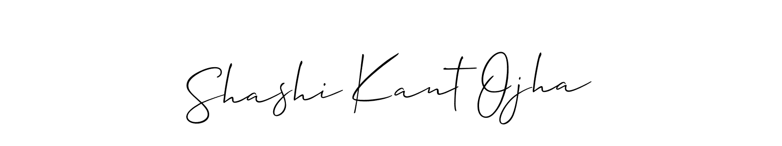 Also we have Shashi Kant Ojha name is the best signature style. Create professional handwritten signature collection using Allison_Script autograph style. Shashi Kant Ojha signature style 2 images and pictures png