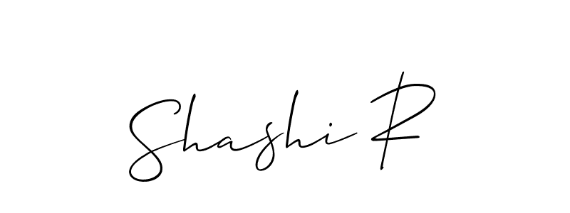 Best and Professional Signature Style for Shashi R. Allison_Script Best Signature Style Collection. Shashi R signature style 2 images and pictures png