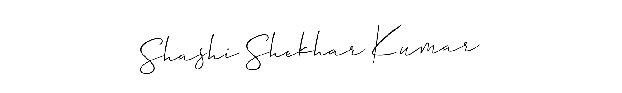 Once you've used our free online signature maker to create your best signature Allison_Script style, it's time to enjoy all of the benefits that Shashi Shekhar Kumar name signing documents. Shashi Shekhar Kumar signature style 2 images and pictures png