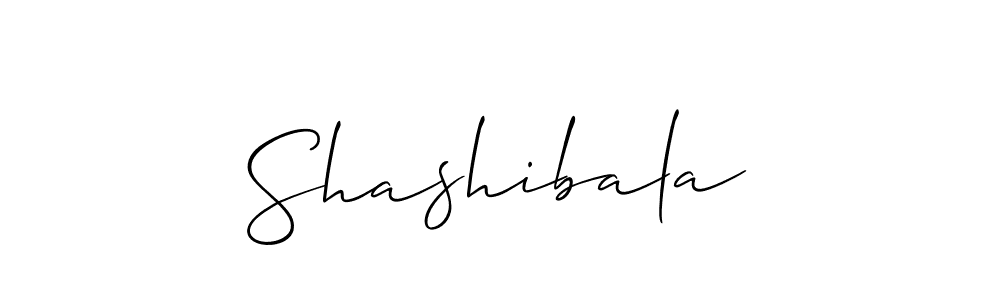 It looks lik you need a new signature style for name Shashibala. Design unique handwritten (Allison_Script) signature with our free signature maker in just a few clicks. Shashibala signature style 2 images and pictures png