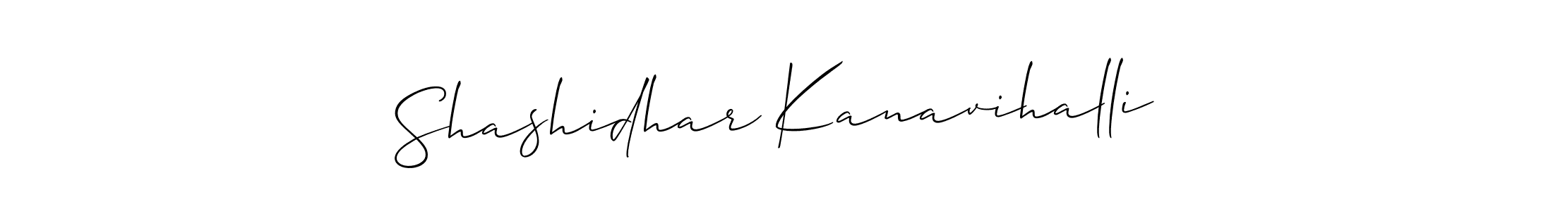 Make a short Shashidhar Kanavihalli signature style. Manage your documents anywhere anytime using Allison_Script. Create and add eSignatures, submit forms, share and send files easily. Shashidhar Kanavihalli signature style 2 images and pictures png