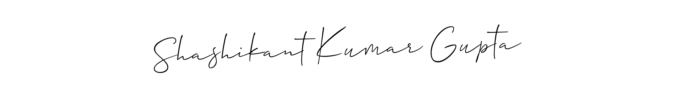 Similarly Allison_Script is the best handwritten signature design. Signature creator online .You can use it as an online autograph creator for name Shashikant Kumar Gupta. Shashikant Kumar Gupta signature style 2 images and pictures png