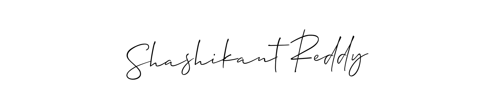 Make a beautiful signature design for name Shashikant Reddy. Use this online signature maker to create a handwritten signature for free. Shashikant Reddy signature style 2 images and pictures png