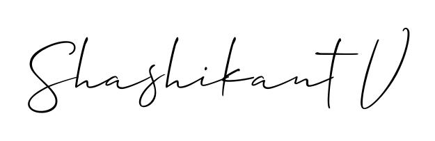 Shashikant V stylish signature style. Best Handwritten Sign (Allison_Script) for my name. Handwritten Signature Collection Ideas for my name Shashikant V. Shashikant V signature style 2 images and pictures png