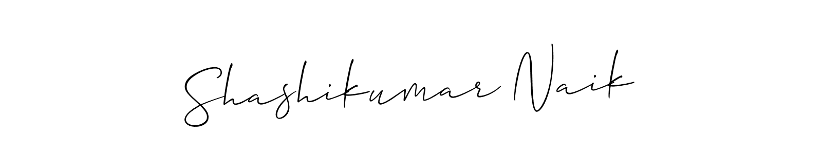 Shashikumar Naik stylish signature style. Best Handwritten Sign (Allison_Script) for my name. Handwritten Signature Collection Ideas for my name Shashikumar Naik. Shashikumar Naik signature style 2 images and pictures png