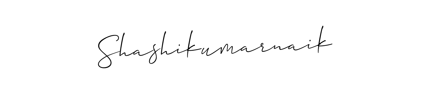 Also we have Shashikumarnaik name is the best signature style. Create professional handwritten signature collection using Allison_Script autograph style. Shashikumarnaik signature style 2 images and pictures png