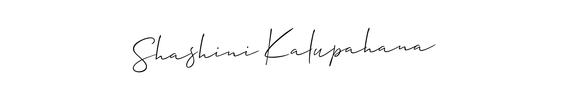 Best and Professional Signature Style for Shashini Kalupahana. Allison_Script Best Signature Style Collection. Shashini Kalupahana signature style 2 images and pictures png