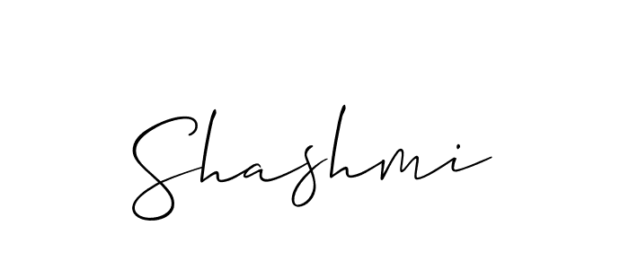 It looks lik you need a new signature style for name Shashmi. Design unique handwritten (Allison_Script) signature with our free signature maker in just a few clicks. Shashmi signature style 2 images and pictures png