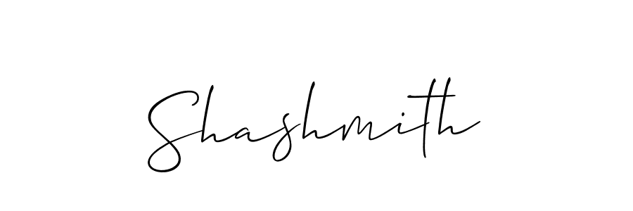 Allison_Script is a professional signature style that is perfect for those who want to add a touch of class to their signature. It is also a great choice for those who want to make their signature more unique. Get Shashmith name to fancy signature for free. Shashmith signature style 2 images and pictures png