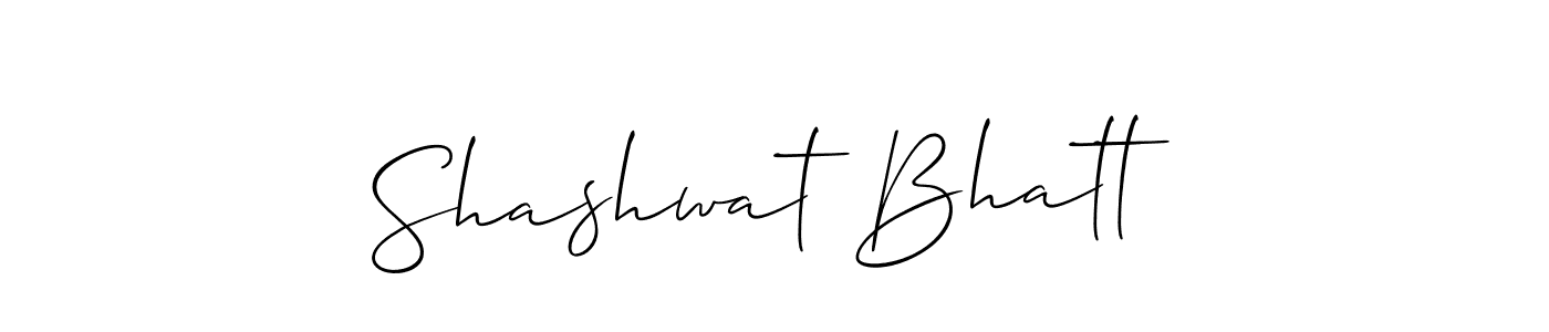This is the best signature style for the Shashwat Bhatt name. Also you like these signature font (Allison_Script). Mix name signature. Shashwat Bhatt signature style 2 images and pictures png