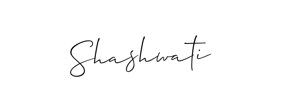 Create a beautiful signature design for name Shashwati. With this signature (Allison_Script) fonts, you can make a handwritten signature for free. Shashwati signature style 2 images and pictures png