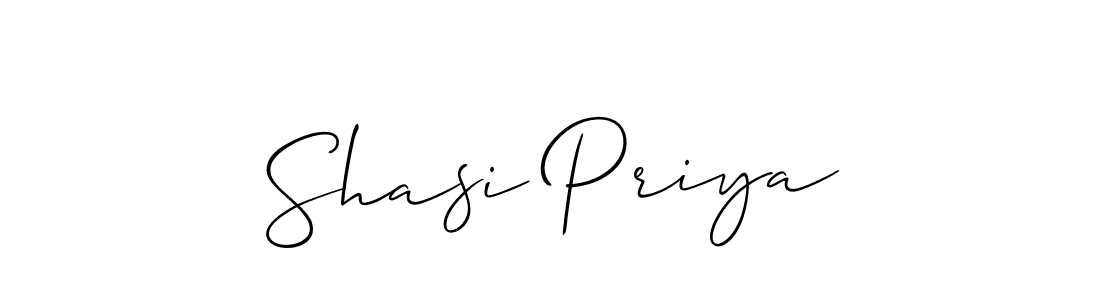 Make a beautiful signature design for name Shasi Priya. Use this online signature maker to create a handwritten signature for free. Shasi Priya signature style 2 images and pictures png