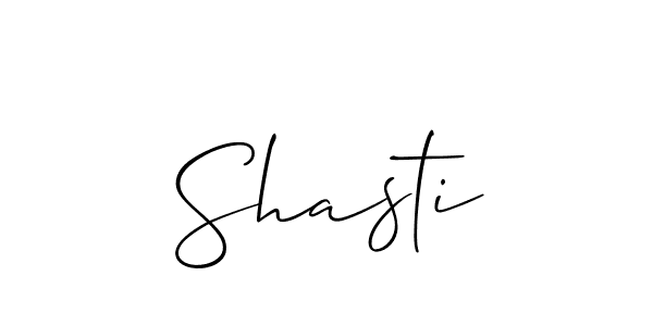 Allison_Script is a professional signature style that is perfect for those who want to add a touch of class to their signature. It is also a great choice for those who want to make their signature more unique. Get Shasti name to fancy signature for free. Shasti signature style 2 images and pictures png