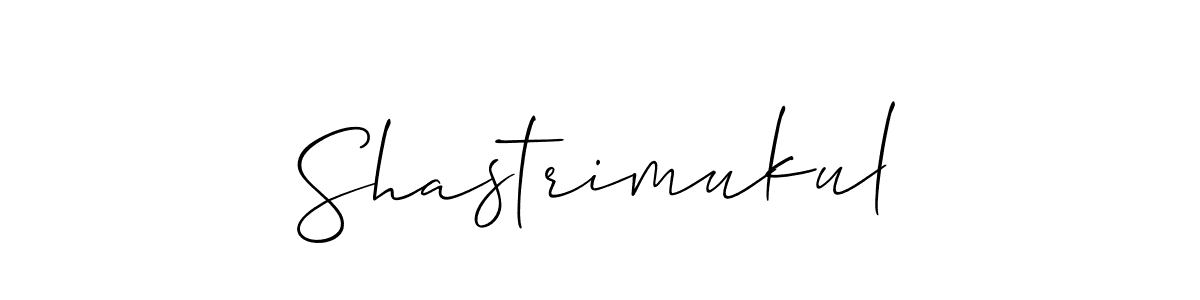 Similarly Allison_Script is the best handwritten signature design. Signature creator online .You can use it as an online autograph creator for name Shastrimukul. Shastrimukul signature style 2 images and pictures png