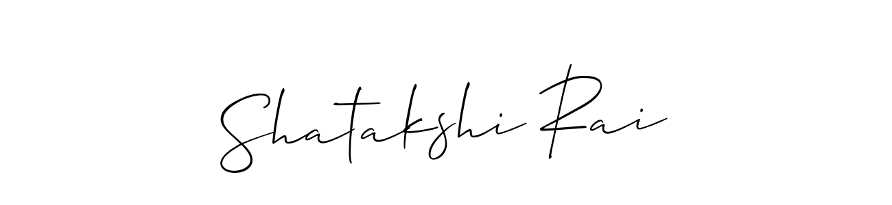 How to Draw Shatakshi Rai signature style? Allison_Script is a latest design signature styles for name Shatakshi Rai. Shatakshi Rai signature style 2 images and pictures png