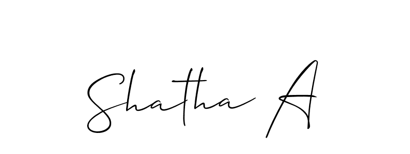 See photos of Shatha A;lsallama official signature by Spectra . Check more albums & portfolios. Read reviews & check more about Allison_Script font. Shatha A;lsallama signature style 2 images and pictures png