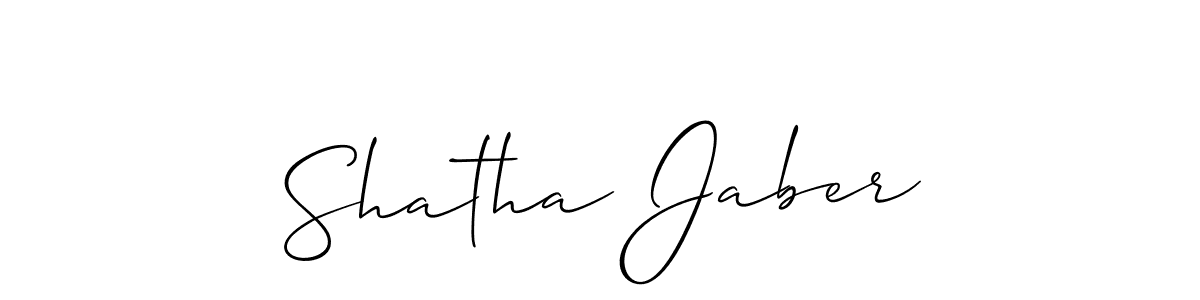 See photos of Shatha Jaber official signature by Spectra . Check more albums & portfolios. Read reviews & check more about Allison_Script font. Shatha Jaber signature style 2 images and pictures png