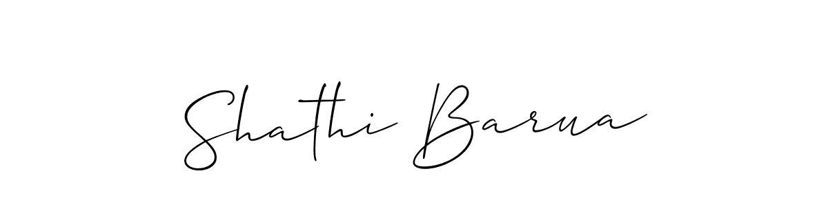How to Draw Shathi Barua signature style? Allison_Script is a latest design signature styles for name Shathi Barua. Shathi Barua signature style 2 images and pictures png