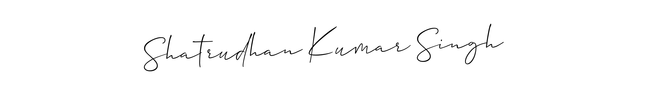 How to Draw Shatrudhan Kumar Singh signature style? Allison_Script is a latest design signature styles for name Shatrudhan Kumar Singh. Shatrudhan Kumar Singh signature style 2 images and pictures png